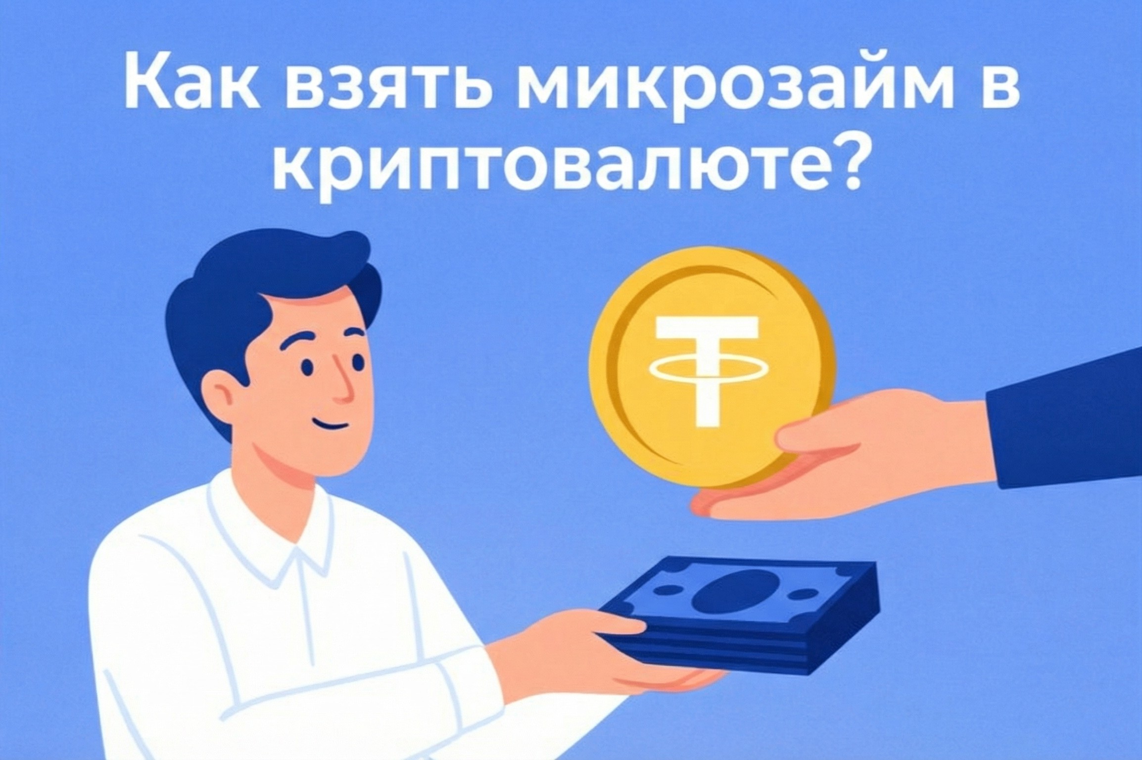 Как взять микрозайм в криптовалюте?